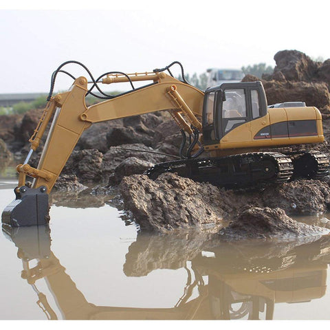 Image of Remote Control Excavator Full Functional Construction Tractor - SlickDecor.com