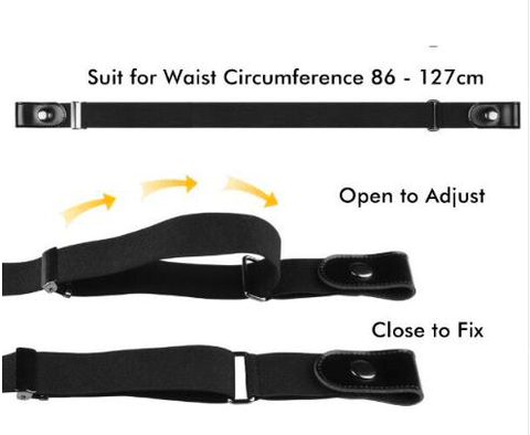 Image of Buckle-Free Adjustable Belt