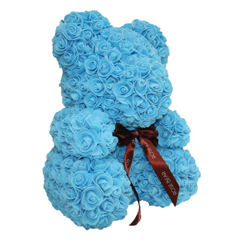 Image of Blue Roses Bear