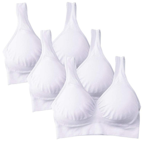 Image of Women's 3-Pack Seamless Wireless Bra - SlickDecor.com