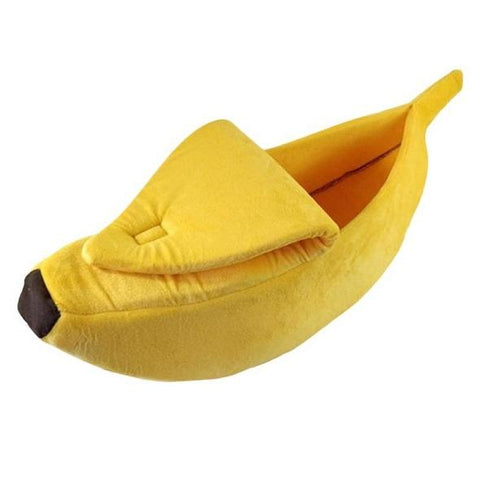 Image of Banana Cave Pets Bed - SlickDecor.com