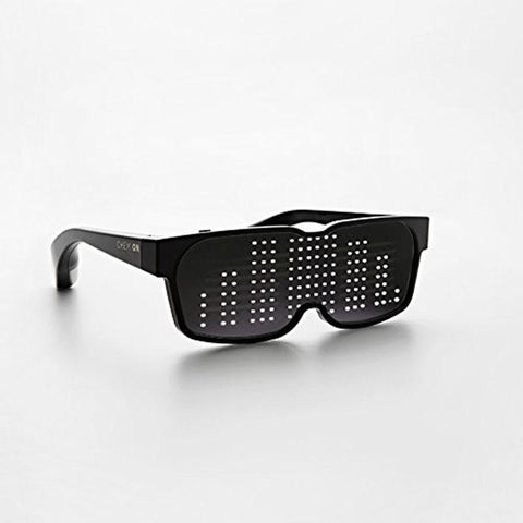 Image of Customizable Quick Flash Rechargeable Luminous LED Light Glasses