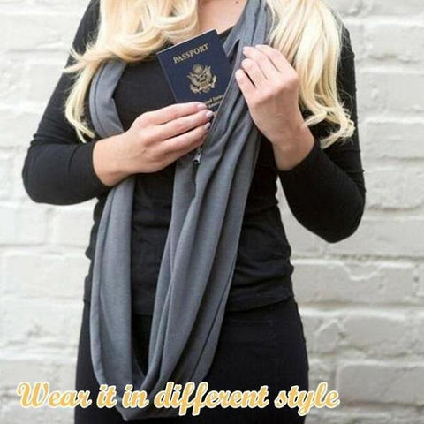 Image of Convertible Pocket Scarf - SlickDecor.com