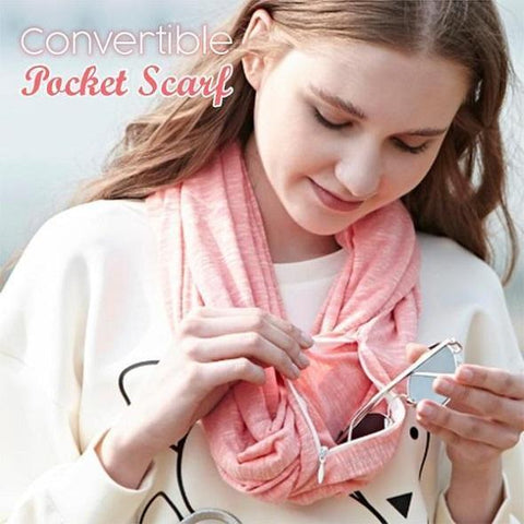 Image of Convertible Pocket Scarf - SlickDecor.com