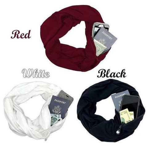 Image of Convertible Pocket Scarf - SlickDecor.com