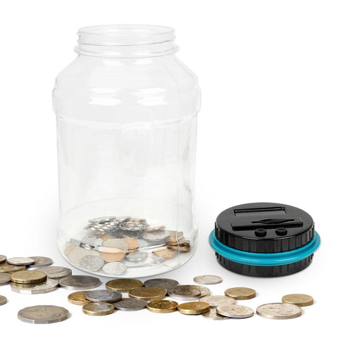 Image of Digital LCD Screen Coin Jar