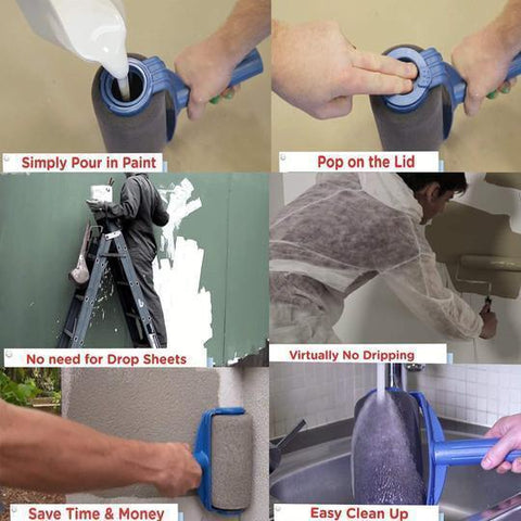 Image of EROLLER™ - Multifunctional Paint Roller Kit - SlickDecor.com