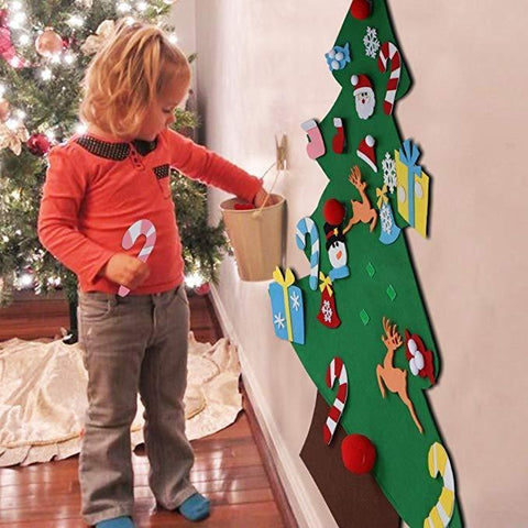 Image of Felt Christmas Tree Kit - SlickDecor.com