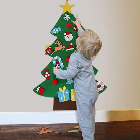 Image of Felt Christmas Tree Kit - SlickDecor.com