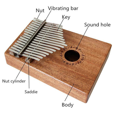 Image of Gorgeous 17 Keys Kalimba (Great Christmas Gifts)