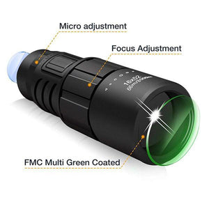 16X52 High Power Prism Monocular Telescope