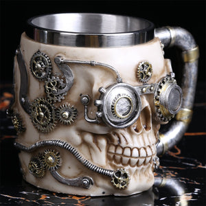 Handcrafted Steampunk Skill Mug