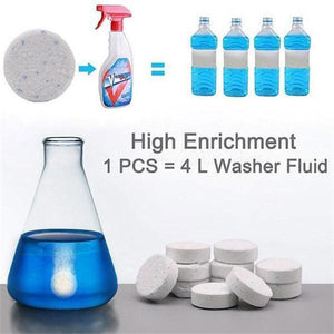 Multifunctional Effervescent Spray Cleaner