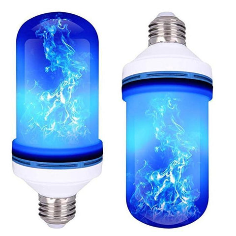 Image of LED Flame Effect Flickering Fire Light Bulb with Gravity Sensor - SlickDecor.com