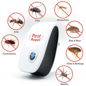 ENHANCED ULTRA-SONIC INSECTS, RODENT PEST REPELLENT (1,600 SQ. FT. RADIUS) - SlickDecor.com