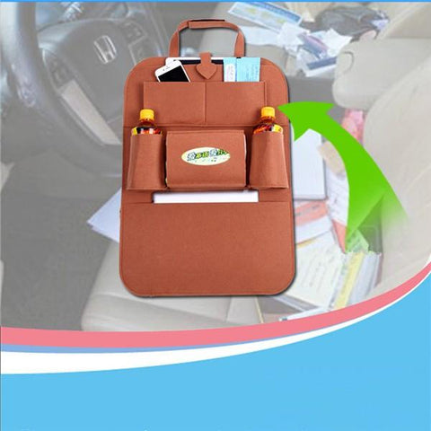 Image of SLICKDECOR® AUTO CAR BACK SEAT STORAGE ORGANIZER - SlickDecor.com