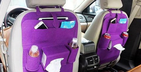 Image of SLICKDECOR® AUTO CAR BACK SEAT STORAGE ORGANIZER - SlickDecor.com