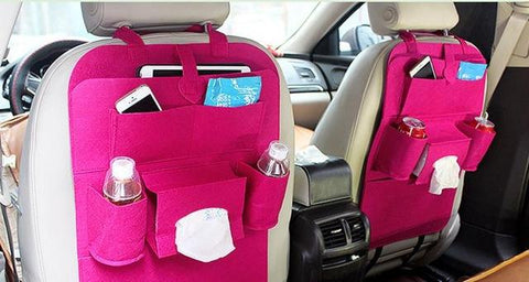 Image of SLICKDECOR® AUTO CAR BACK SEAT STORAGE ORGANIZER - SlickDecor.com