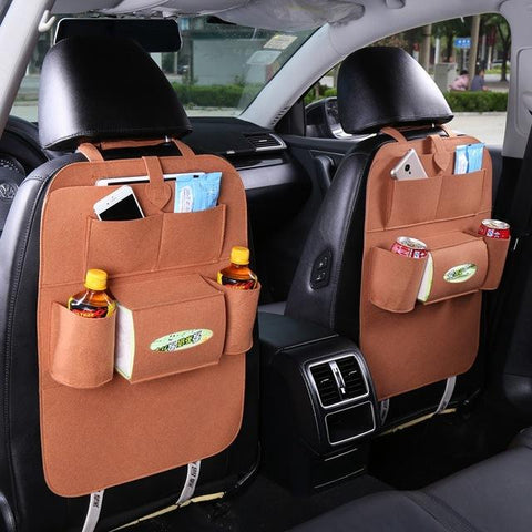 Image of SLICKDECOR® AUTO CAR BACK SEAT STORAGE ORGANIZER - SlickDecor.com