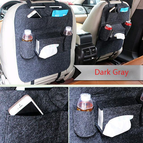 Image of SLICKDECOR® AUTO CAR BACK SEAT STORAGE ORGANIZER - SlickDecor.com