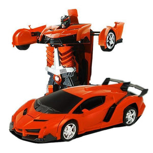 2 in 1 Robot Car Transformer RC Toy