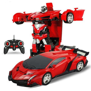 2 in 1 Robot Car Transformer RC Toy