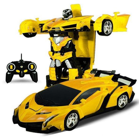 Image of 2 in 1 Robot Car Transformer RC Toy