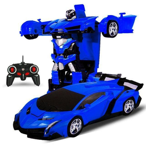 Image of 2 in 1 Robot Car Transformer RC Toy