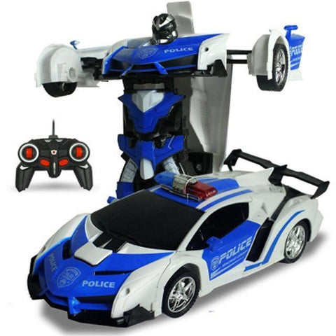 Image of 2 in 1 Robot Car Transformer RC Toy