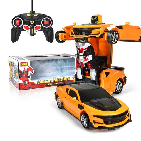 Image of Ultra-Sensing Transformer RC Car