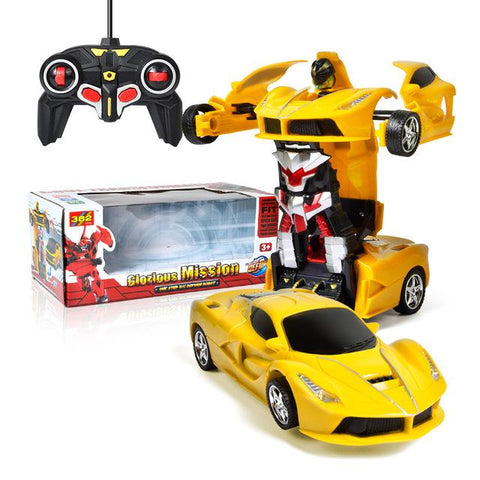 Image of Ultra-Sensing Transformer RC Car