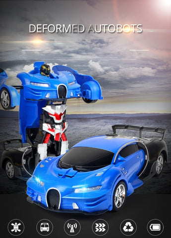 Image of Ultra-Sensing Transformer RC Car