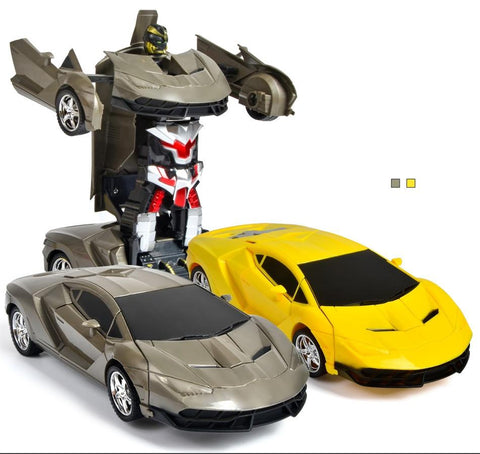 Image of Ultra-Sensing Transformer RC Car