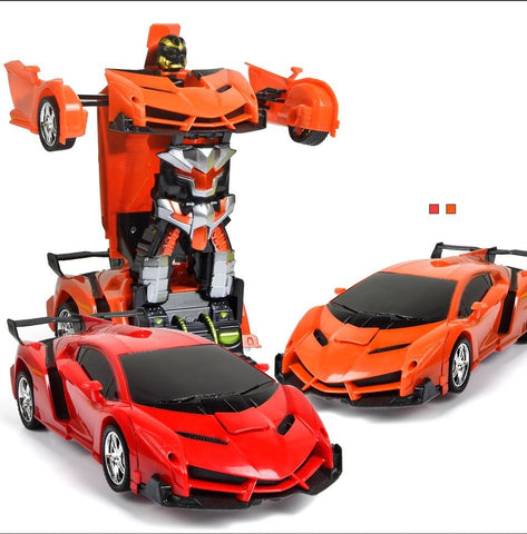 Image of Ultra-Sensing Transformer RC Car