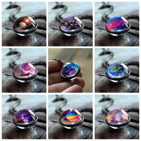 Image of Gorgeous Universe In A Necklace - So Unique