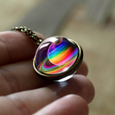 Image of Gorgeous Universe In A Necklace - So Unique