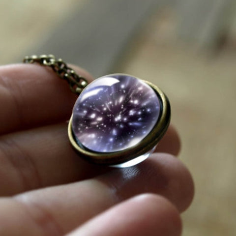 Image of Gorgeous Universe In A Necklace - So Unique