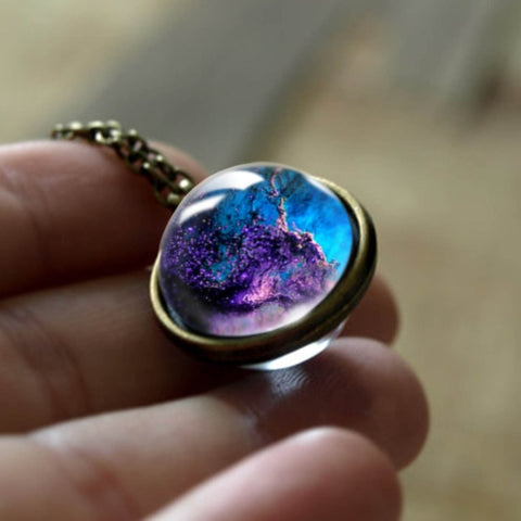 Image of Gorgeous Universe In A Necklace - So Unique