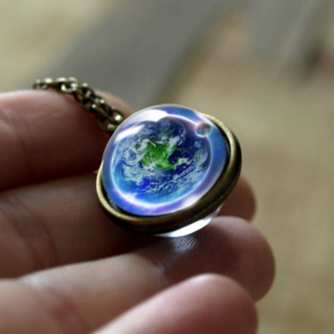 Image of Gorgeous Universe In A Necklace - So Unique