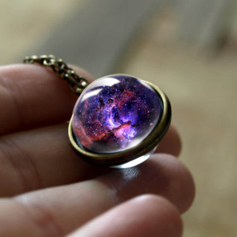 Image of Gorgeous Universe In A Necklace - So Unique