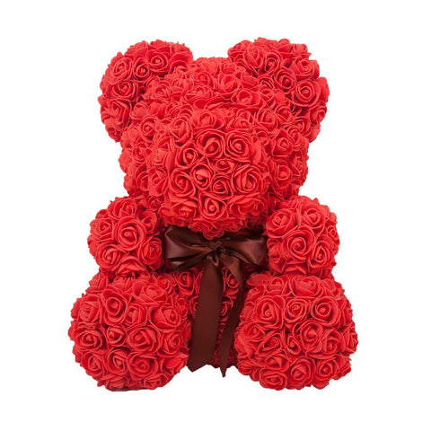 Image of A Rose Bear - Red