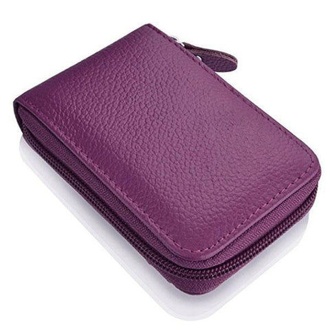 Image of RFID Genuine Leather Card Holder - SlickDecor.com