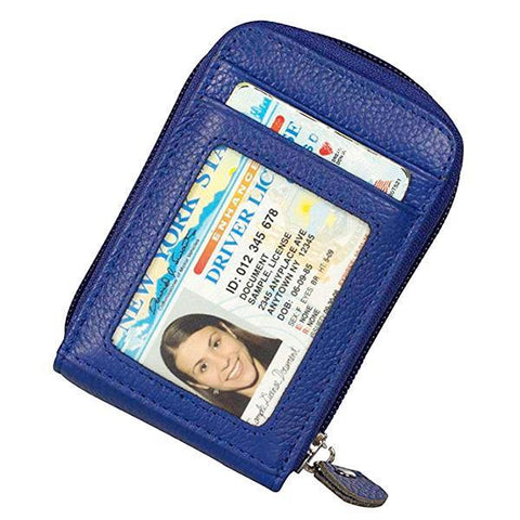 Image of RFID Genuine Leather Card Holder - SlickDecor.com