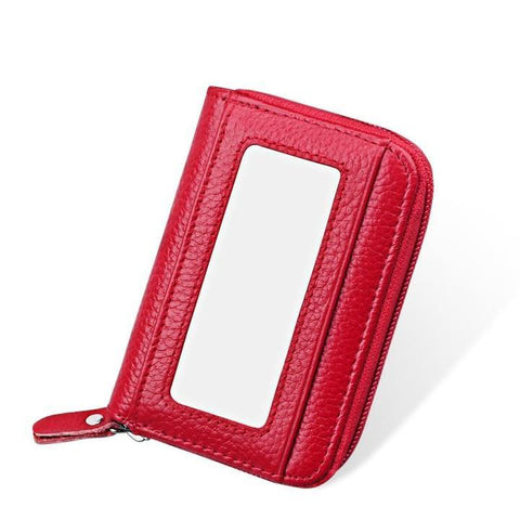 Image of RFID Genuine Leather Card Holder - SlickDecor.com