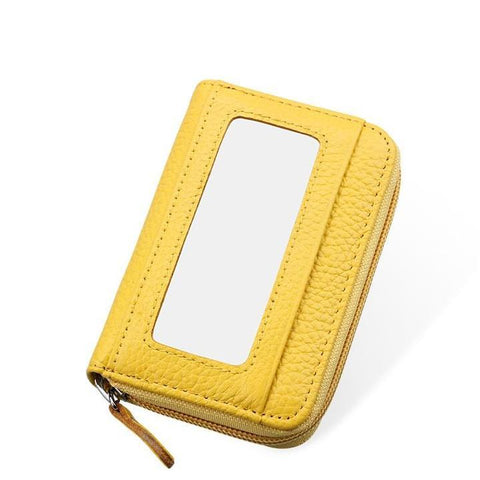 Image of RFID Genuine Leather Card Holder - SlickDecor.com