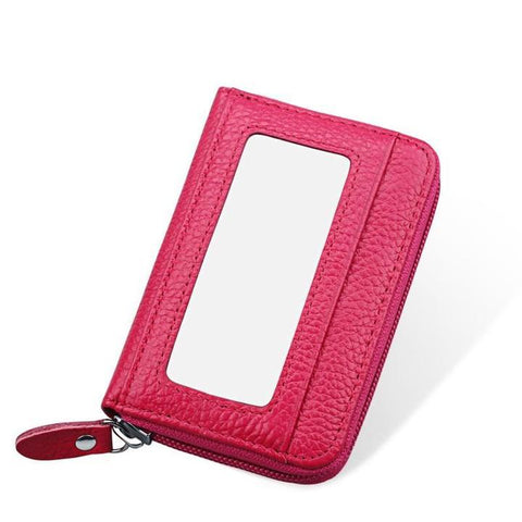 Image of RFID Genuine Leather Card Holder - SlickDecor.com