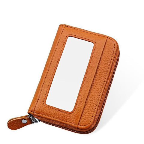 Image of RFID Genuine Leather Card Holder - SlickDecor.com