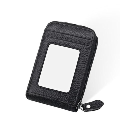 Image of RFID Genuine Leather Card Holder - SlickDecor.com