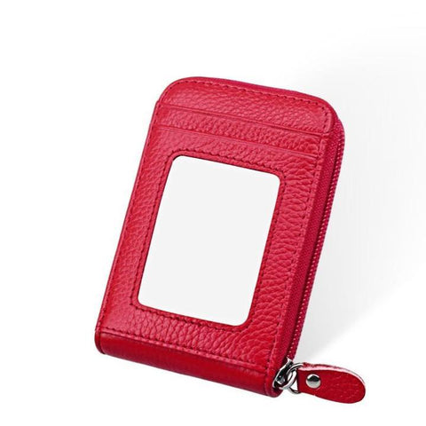 Image of RFID Genuine Leather Card Holder - SlickDecor.com