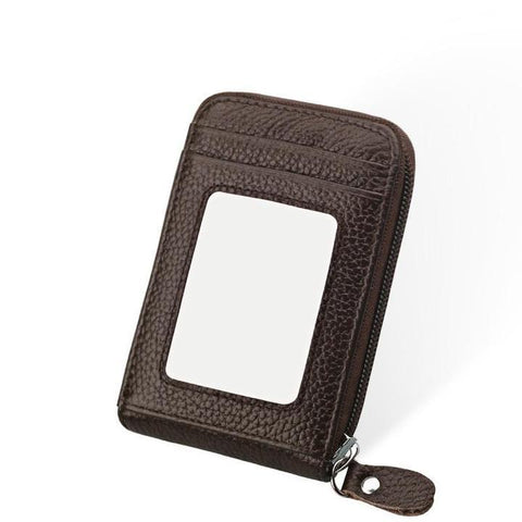 Image of RFID Genuine Leather Card Holder - SlickDecor.com